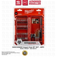 Milwaukee SHOCKWAVE Impact Duty Screw & Drill Bit Set / 40 Pcs / Heavy Duty / 4932-4920-04