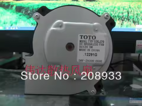 For TOTO TYF106J29 BRUSHLESS FAN DC 12V 5W DRF-29306-008E