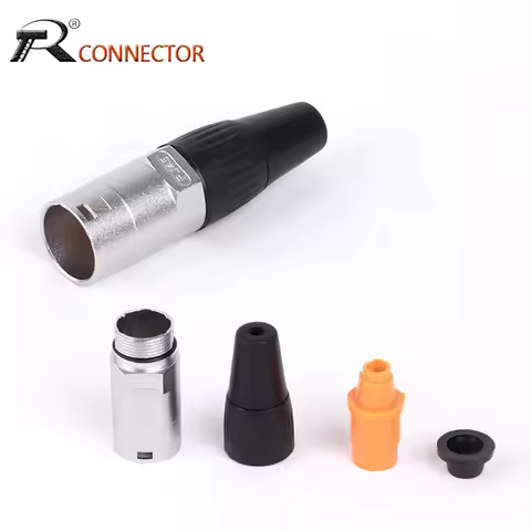 RJ45 Waterproof Male Connector RJ45 Cable Plugs Network Ethercon Ethernet Converter RJ45 Panel Mount