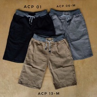 ACP Rib Short Surfing Pants POLOS / Men's Plain Short Acp Rib Pants