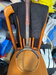 "清屋快走" 絕版 Slazenger 古董 木網球拍