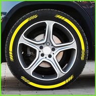 Tire Sticker For Cars 3D Car Reflective Stickers Wheel Rim Tapes Decoration Stickers Rim Protector Automotive haoyissg