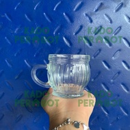 Sloki Gagang Gendut - Gelas Mini - Cangkir Kaca Mini - Cangkir Mini - Sloki One Shot