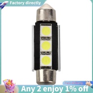 2x SMD LED Festoon 39 mm CANBUS C5W 12V 3 power SMD license plate & Reading Light - For BMW 3 Series