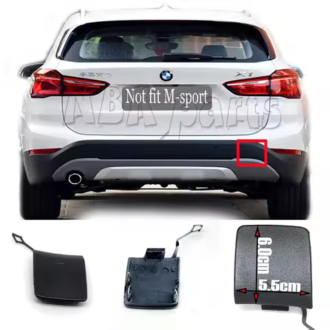 Fit 16-18 BMW X1 F48 18ix 18dx 20i 20ix 25i 25ix 28iX 35iX SAV Rear Tow Cover 51317361233