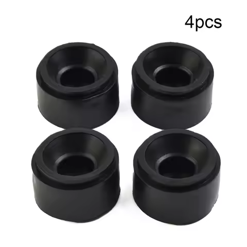 4 PCS Car Engine Cover Rubber Mounting Clip Push-on Connector Grommet Bushing Absorber 13717588501 F