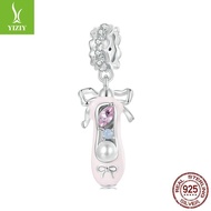 Bracelet Bracelet Accessories Sweet diys925 Beaded Princess Style Fantasy Silver Charm Pendant Balle