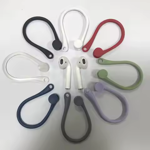 Anti-Lost Sport Silicone Earhooks Ear Holder Stand for Airpods 1 2 Bluetooth Earphone Earbuds Cover