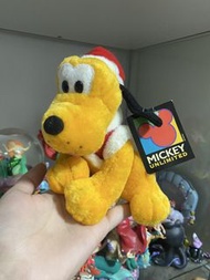 日本稀有迪士尼聖誕節Christmas Pluto 布魯托 高飛 Goofy 布魯圖 狗毛絨公仔吊飾掛件。Daisy黛絲黛西唐老鴨Donald Duck Donald duck 米奇老鼠Mickey 