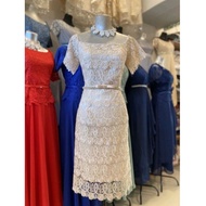 ✺✠MIDI LACE Ninang Dress, Mother Dress