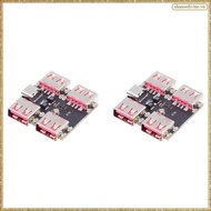[K O G X] 2X USB 2.0 to 4 Channels Ways Hub Module USB2.0 Splitter USB-HUB Type-C Extender Expansion