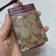 現貨✅️Coach 掛頸卡套 卡片套 證件套 八達通套 員工證 工作牌 card holder cardholder card case octopus staff card id case