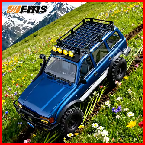FMS 1/10 FCX10 LC80 Pro Brushless RC Crawler Toyota Land Cruiser 2S/3S RTR