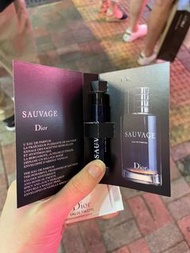 (100%全新) Dior Christian Dior Sauvage 男士淡香水perfume tester 香水試用裝