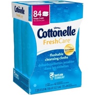 [USA]_Cottonelle FreshCare Flushable Cleansing Cloths, 84 sheets