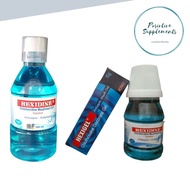 HEXIDINE 80ML / 500ML / HEXIGEL 15G to fight MOUTH ULCER & GUM PROBLEM