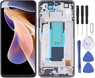 Cellphone Repair Parts LCD Screen and Digitizer Full Assembly with Frame for Xiaomi Redmi Note 11 Pro China/Redmi Note 11 Pro+ 5G India/Redmi Note 11 Pro+ 5G/11i/11i HyperCharge