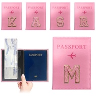 Passport Cover Travel Passport Case Pink Text Pink Passport Cover Passport Protective Cover Passport
