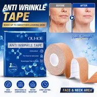 Professional Anti-Wrinkle Face Tape | Glycerin & Carbomer for Jawline & Neck Contour Pita Wajah Anti
