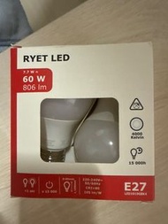 IKEA RYET LED 燈泡 E27