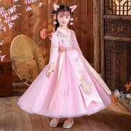 Girls Hanfu Autumn Dress Dress Winter Hanfu Princess Dress Festive Palace Tang Suit