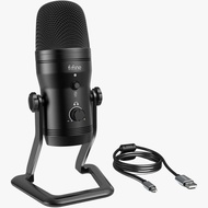Fifine K690 Multi-directional Cardioid, Omnidirectional, Bi-directional,and Stereo Condenser Professional USB Microphone