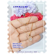 Original Meilyn Brand 18K LYN-K315-BS Gold Plated Necklace