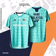 [Free customization] yonex jersey Malaysia badminton jersey, 3D fully sublimated custom jersey T-shi