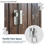 [ZDS] Slide Bolt Flip Latch Safety Gate Catch Easy Install Carbon Steel Door Lo for Home Cabinet Out