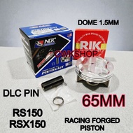 NLK FORGED PISTON RS150 RSX150 RACING FORGED PISTON KIT NLK 62MM 63MM 65MM NLK PISTON RSX150 RS150