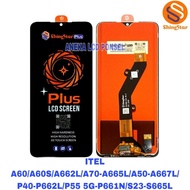 LCD ITEL A60/A60S/A662L/A70-A665L/A50-A667L/P40-P662L/P55 5G-P661N/S23-S665L