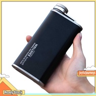 Flat Stainless Steel Water Bottle Compact Size Flat Reusable Water Bottles Washable Design for Hikin