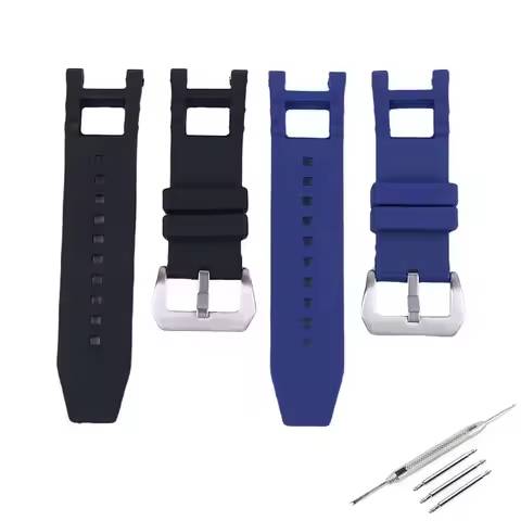 Men Rubber watch Strap Accessories compatible for Invicta women silicone waterproof wrist band Watch