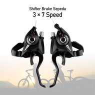  ️ LCKMNOFCLSTR Speed Shifter Brake 3 and 7 Speed Bicycle Gear Shifter 2 PCS  ️