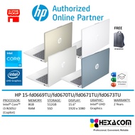 HP 15-fd0669TU/fd0670TU/fd0671TU/fd0673TU (I3-N305U/8GB/8GB/512GB/INTEL UHD/OPI 24/2 YEARS WARRANTY)