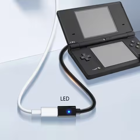 10cm Type C Charging Cable for Nintendo NDSi 3DS 3DSLL 3DSXL Console Game Controller Power Supply Wi