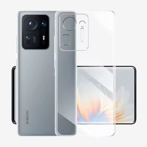 For Xiaomi Mix4 Case Silicone Soft Transparent Phone Case For Xiaomi Mix4 Clear Shockproof Cover Fun