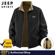 JEEP SPIRIT Brand: JEEP SPIRIT Mens spring and autumn washed workwear jacket