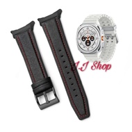 Silicone Rubber Strap Silicone Leather Watch Strap Watch Band Samsung Galaxy Watch Ultra 47mm Galaxy