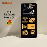 HP Latest Realme C51 Phone Case - Fashion Gaming Case - Realme C51 Phone Case - Realme C51 Phone Sof