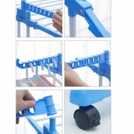 ToysHanna55 - Marlbo Jemuran Baju 3 Susun / Jemuran Korea Rak Susun 3 Tingkat / Jemuran 3 Susun Laun