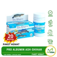 Snakehead Fish Extract Albumin Pack of 20 Bottles | Pro Albumin Ash-Shihah
