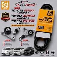 ✴️GAIDO✴️Fan Belt Tensioner + Fan Belt 7PK1905 7PK1935 for Toyota Estima ACR50 2.4 Alphard Vellfire 