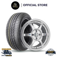 [Package Set] New Sport Rim SSR TYPE-C 15 inch 15x7 4x100 ET35 with New FARROAD Tyre Mr Wheel