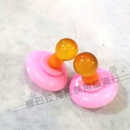 Honey Pacifier Simulation Baby Pacifier 0 to 6 Months Newborn Baby Round Head Coax Baby Handy Tool/4