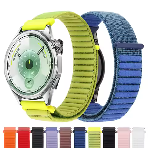 Nylon Loop Strap For HUAWEI WATCH GT 6 5 pro/GT6 Band For HUAWEI Watch 5/GT 6 5 4 3 2/GT3 SE Bracele