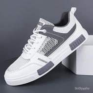 【Ensure quality】Men's Shoes Summer Breathable Thin Mesh Hollow out Mesh Sports Casual and Lightweight plus Size Easy Wea