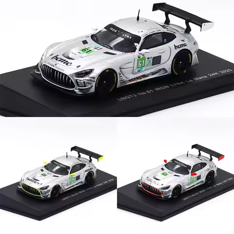 Spark 1:64 AUTECH Z GT500 / CIVIC TYPE R / LMGT3 Le Mans 24H 2025/ Carrera RSR Diecast Model Car