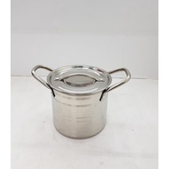 Rosh Silver Stainless Steel Stock pot 18 cm Tall pot