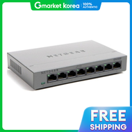 Netgear | Netgear 8-Port Gigabit Lan Switch Hub Metal Gs308